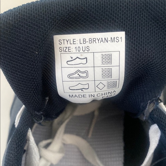 Lucky Brand Gray and Blue Sneakers with Suede and Mesh - Picture 8 of 10